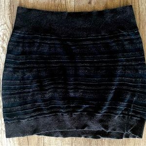 All Saints Knit Mini Skirt